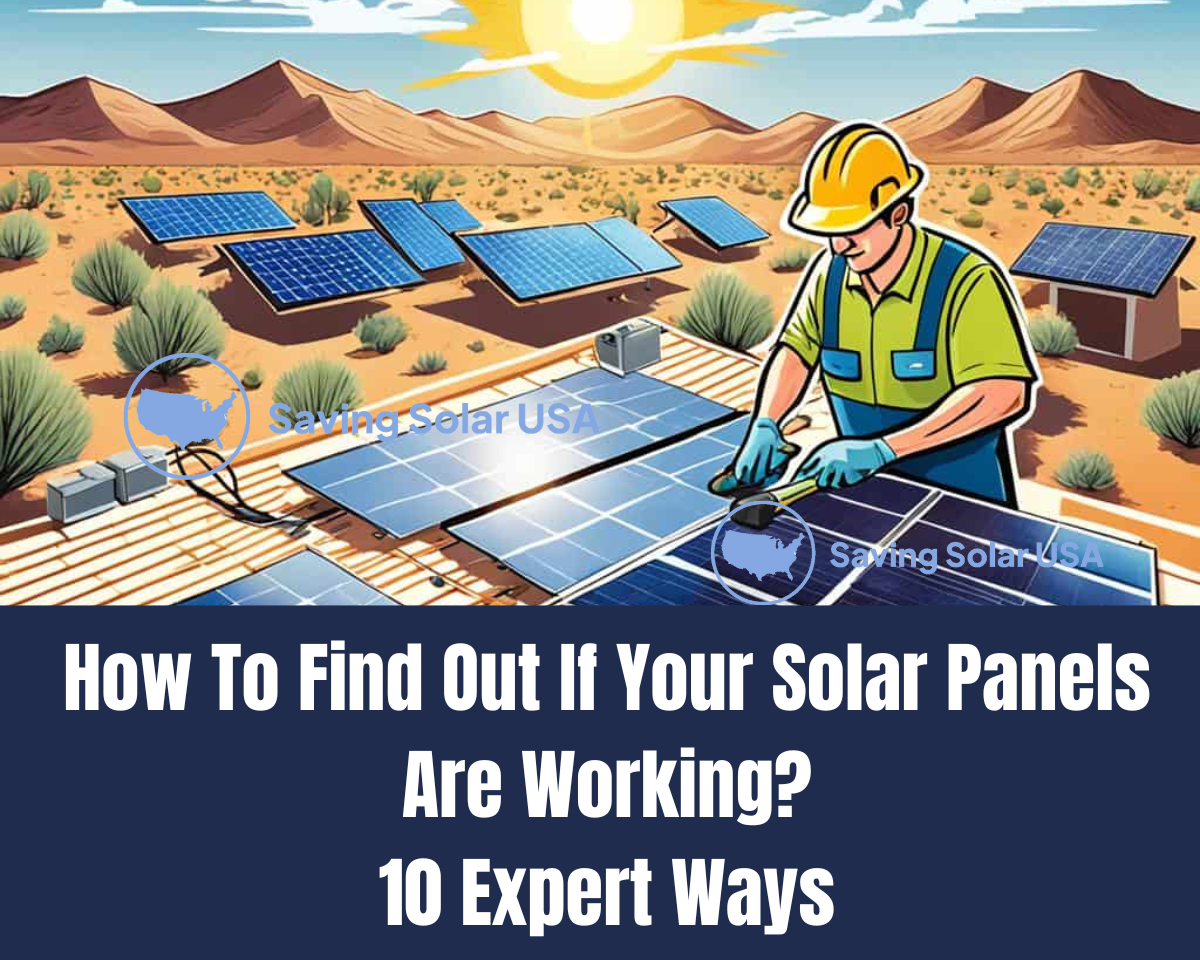 How to find out if your solar panels are working